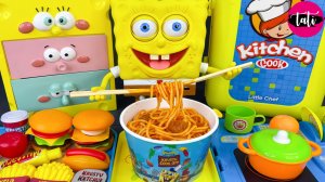 Играем в игрушки из мультика Спанч Боб. Мультфильм для детей. ASMR АСМР