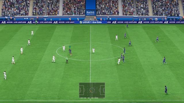 Футбол. Лига 1. ПСЖ - Лион. Обзор матча [FIFA 23]