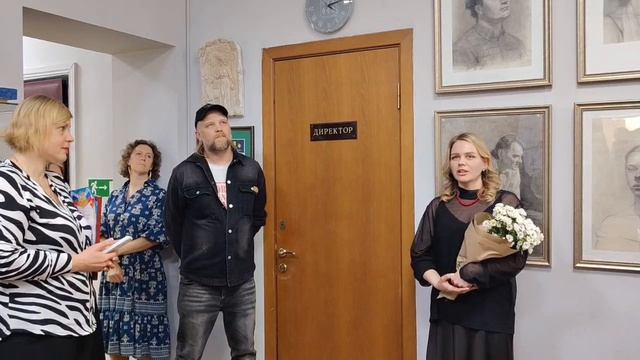 Открытие выставки Берниковой Алины.
