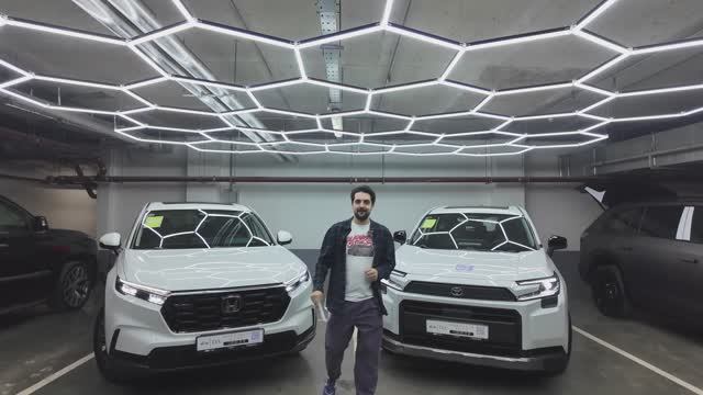 Необычное сравнение Toyota RAV4 и HONDA CR-V