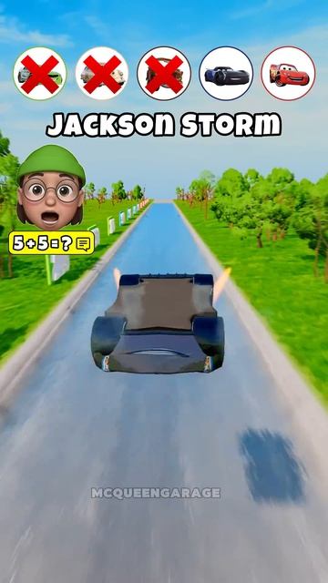 Длинный прыжок 🚗 Маккуин и друзья! Кто перелетит? 😱