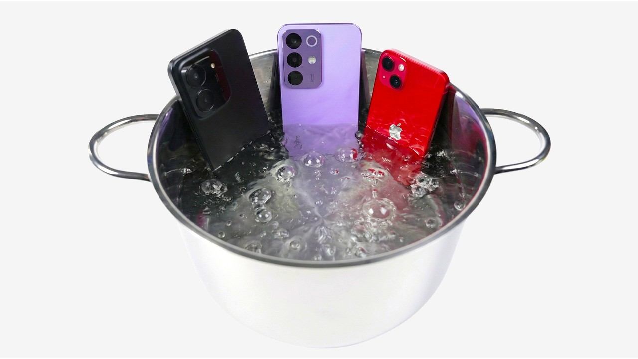 Нейросеть заставила сварить три смартфона! Что такое IP69 Pro? смотреть онлайн