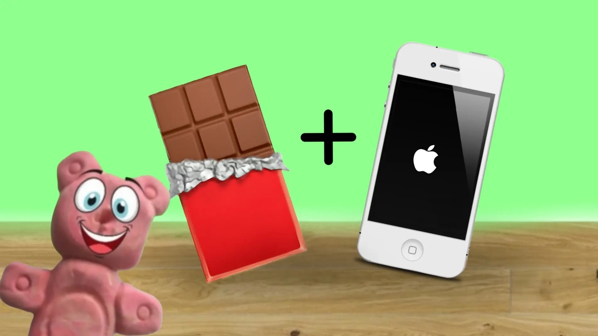 Я ЗДЕЛАЛ АЙФОН 7 ИЗ ШОКОЛАДА И ПЛАСТИЛИНЫЙ МЕДВЕДЬ ЭРНЕСТ