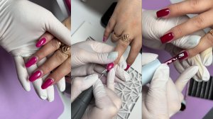 Снятие Цветного Геля/Покрытие Цветным Гелем