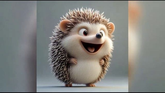 Веселый ежик