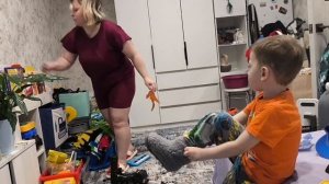 генеральная уборка Часть 2. новые шторы