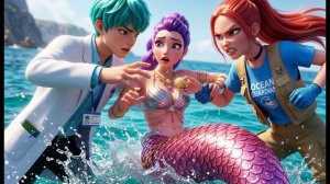 Секретная научная лаборатория! 🧪 Эпический побег Русалочки Руми из экспериментальной лаборатории