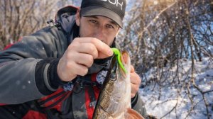 Весенний ультралайт на малой реке, микроджиг и слаги просто удивляют! Как ловить на микроджиг весной