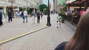 Роботы на улицах Мocквы