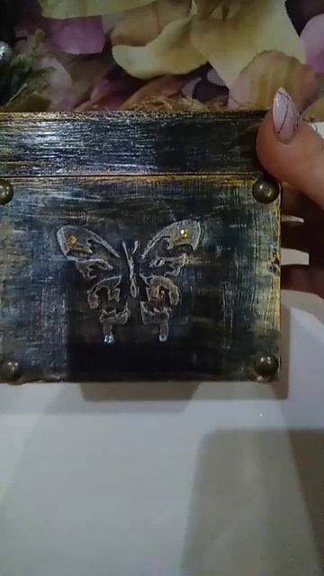 Поделки для души - винтажная шкатулка