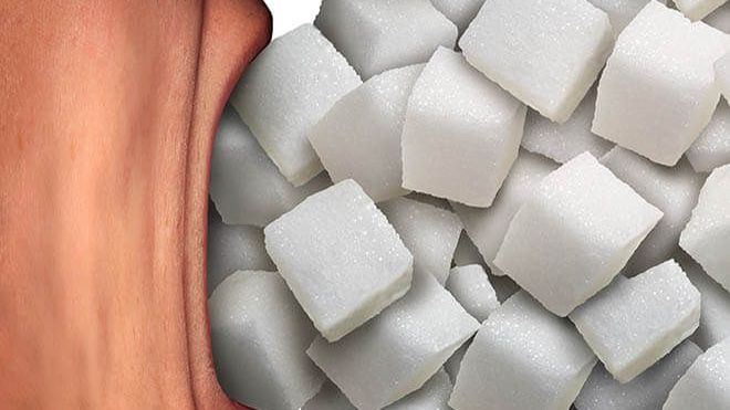 Употребление много сахара убивает тебя