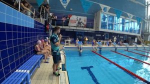 190426 25м спина 3класс Орлов Дима 1дор 29сек 2место Дондерфер Егор 2дор 26сек 1место