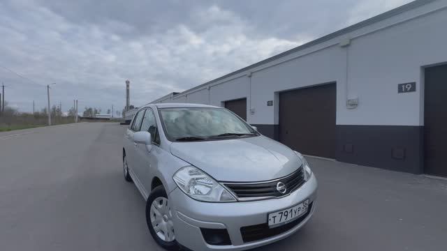Обзор Nissan Tiida C11 рест/ 1.6 / 2012 / МКПП/ 110 л.с.