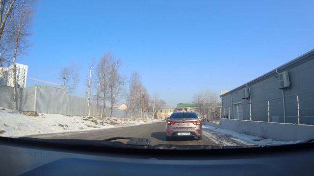 Артём. Автобаза. Разворот в ограниченном пространстве. Экзаменационные маршруты ГАИ г. Артём