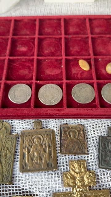 Блошиный рынок. Опять подделки монет. Flea Market.