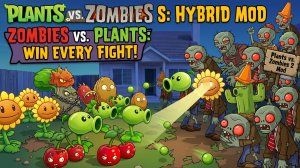 Зомби против растений! Plants vs Zombies ПвЗ PvZ Растения против Зомби