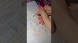 рисую макияж на листе