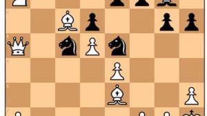 Михаил Таль гениально выигрывает чёрными, применяя лучший вариант _Староиндийской защиты_