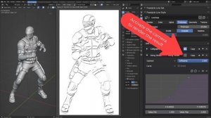 FREESTYLE for ANIME outlines in Blender