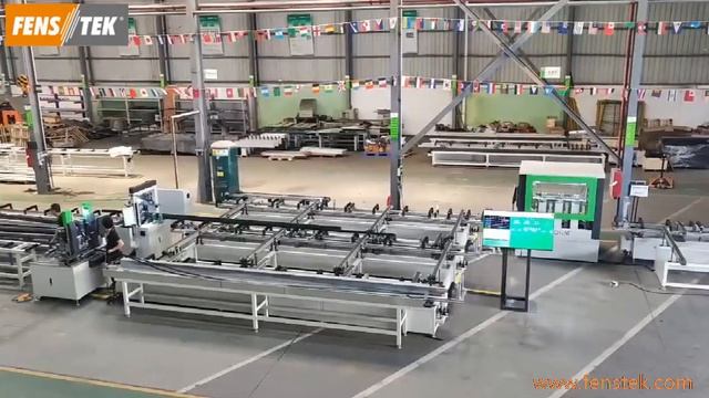 автоматическая линия термического разрыва