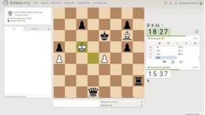 Шахматы на lichess, партия №3 - Часть 6 из 6