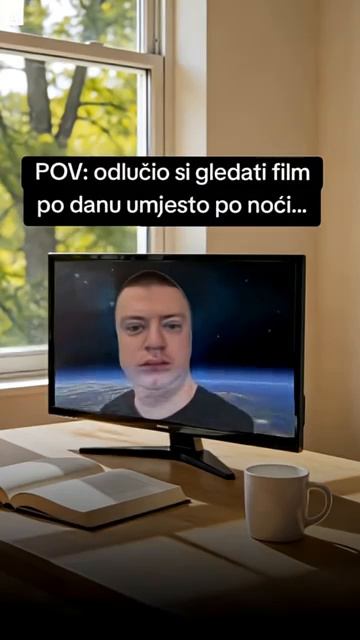 Odlučio Gledati Film Po Danu Odraz Lica Mi Prekrije Pola Filma
