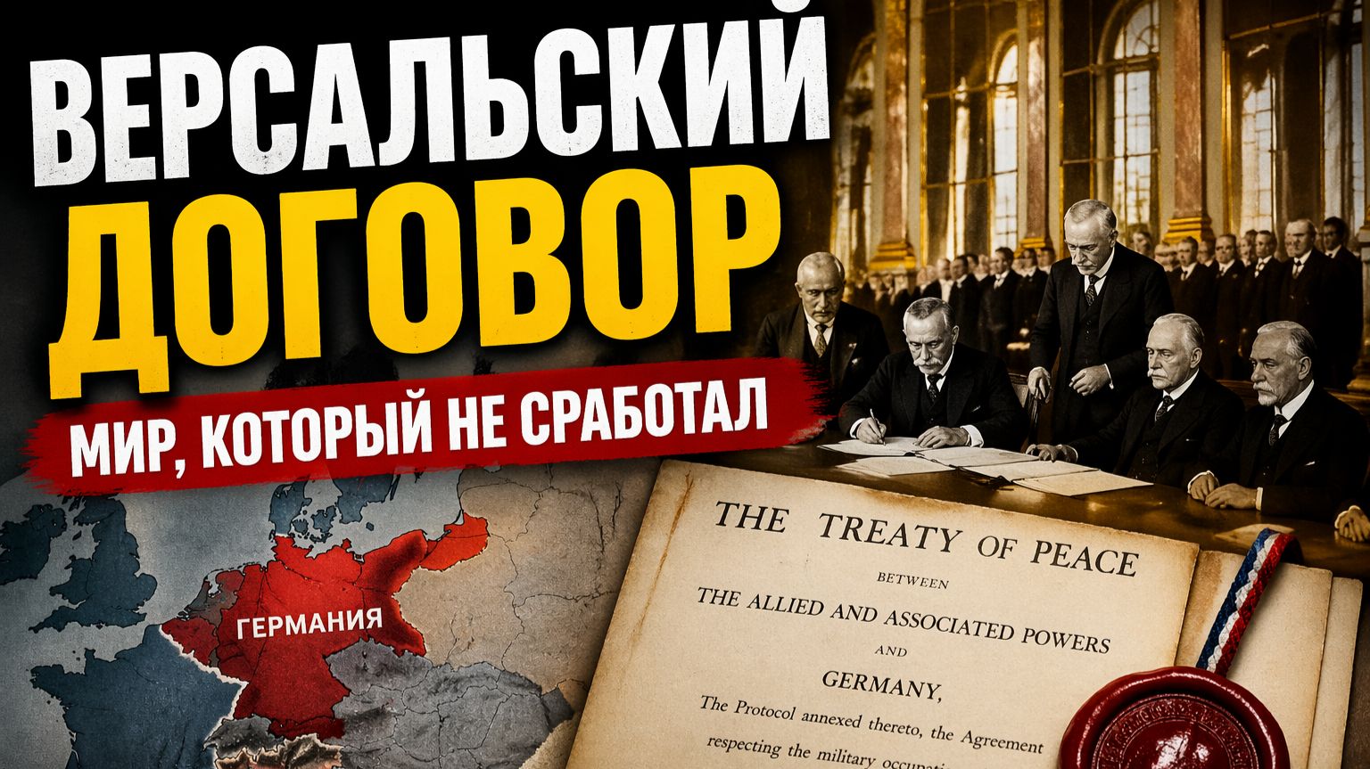 Самая большая ошибка после Первой мировой? Версальский договор