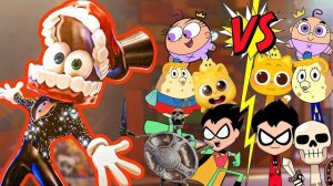 My Sprunki OC: Оригинальная версия против версии Sprunki - Running The Show (Боевая обложка)