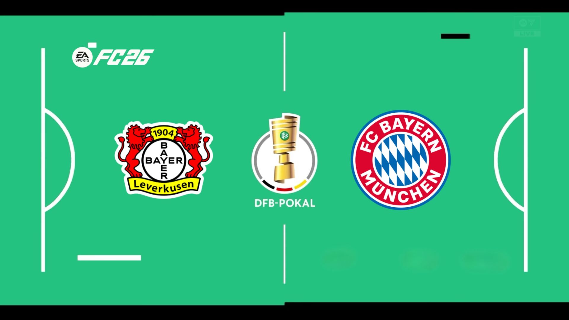 Байер - Бавария Кубок Германии 1/2 сезон 25/26 FC26