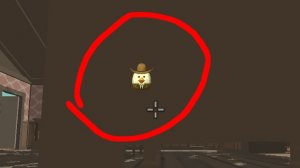 секретка наклейка ковбой в чикен Ган