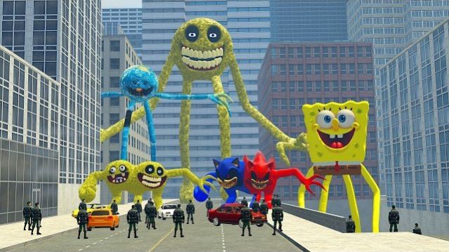 ВЫЖИВАНИЕ В INNYUME SMILEY’S vs INNYUME SPRUNKI МУТАНТЫ | ЖУТКИЕ NEXTBOT В ROBLOX И GARRY’S MOD