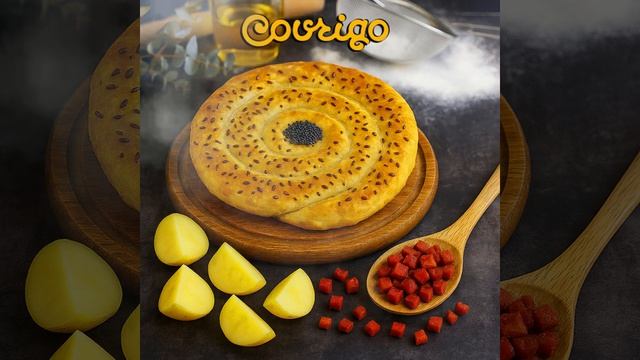 ✨ Ce Poate Fi Mai Bun Decât O Plăcintă Fierbinte Cu Cartofi și Becon_ 😋 #Covrigo