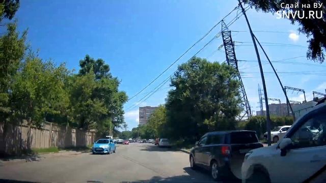 Гамарника - Иртышская. Экзаменационный маршрут ГИБДД № 2 БАМ. г. Владивосток