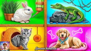 СТРОИМ ДОМИКИ ДЛЯ СВОИХ ЛЮБИМЫХ ПИТОМЦЕВ / ДОМИКИ ДЛЯ ЖИВОТНЫХ / ДЕТСКАЯ ВСЕЛЕННАЯ
