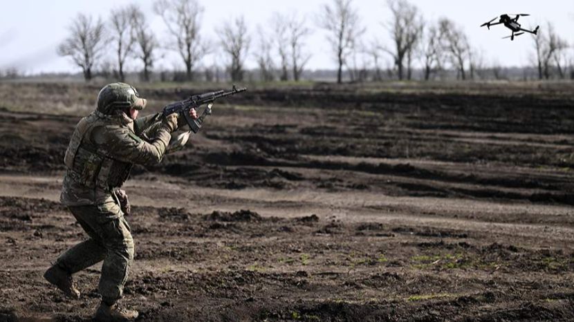Рядовой Вороньков лично уничтожил вражеский БПЛА в зоне СВО