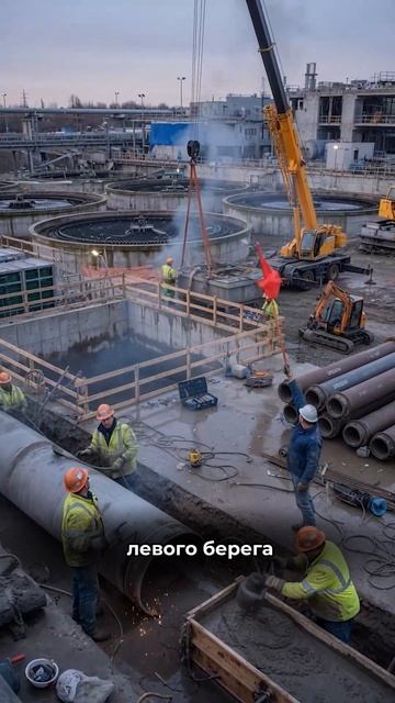 На выполнение строительно-монтажных работ по реконструкции канализационных очистных сооружений