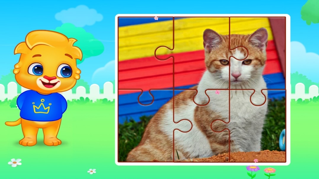 Развивающий Мультфильм для Детей/Собери Пазлы Животные/Учим названия Животные/Обучающие Мультики