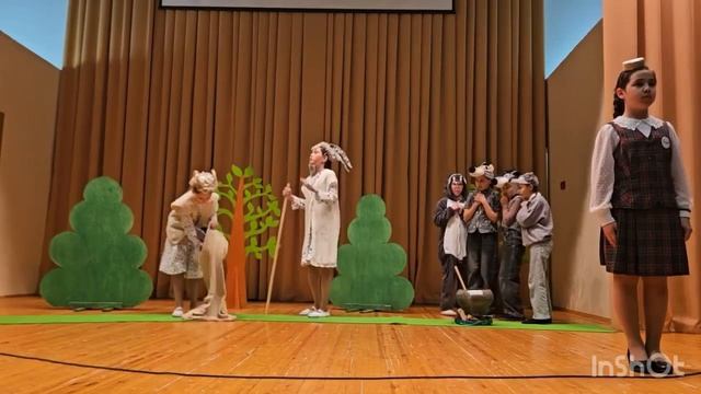 Кәҗә белән сарык әкияте Эзмэ мәктәбе