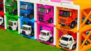 Машинки летают и прыгают! Развивающие мультики Машины помощники. Мультфильмы про машинки