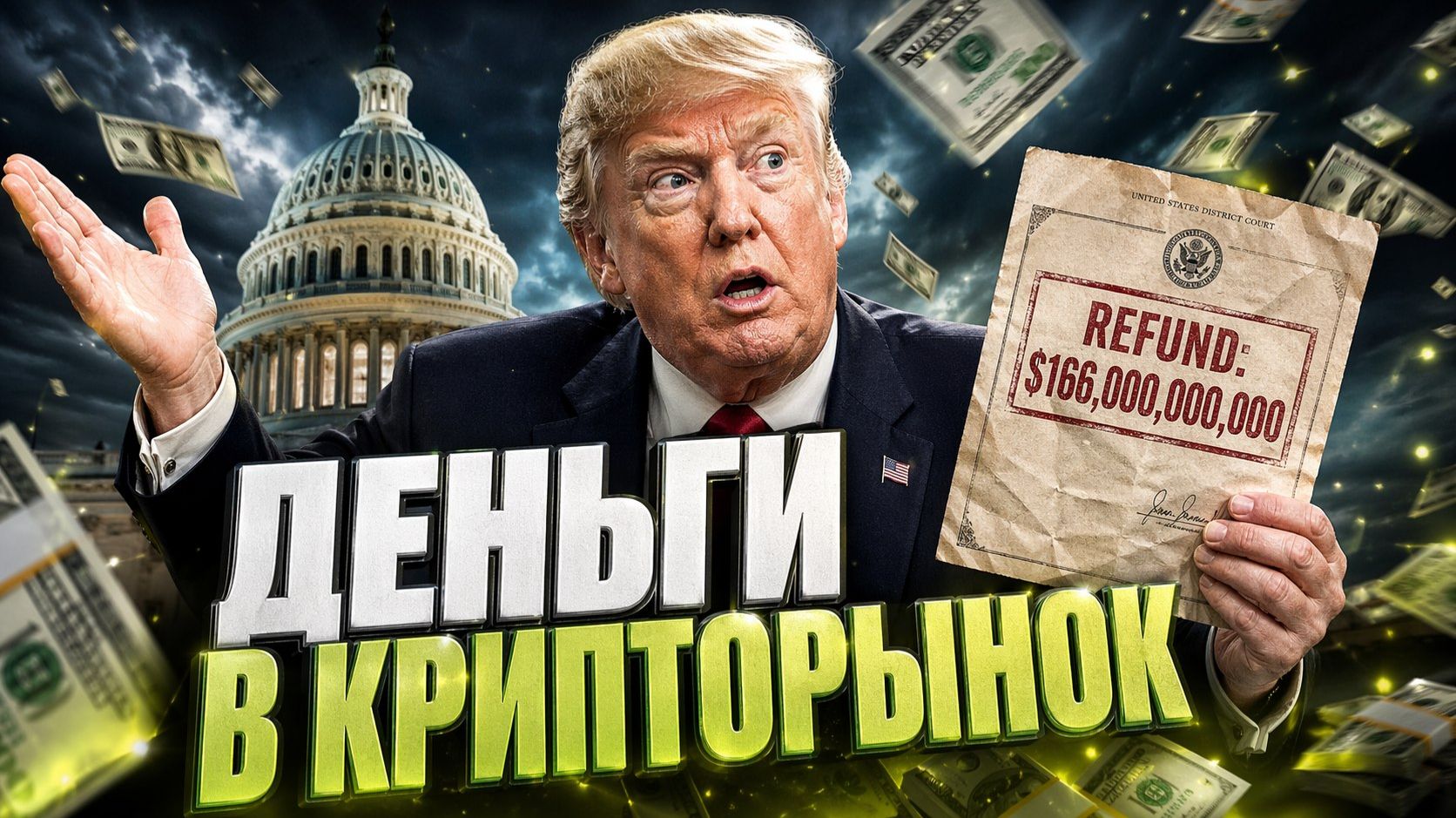 ТРАМП И $166 МЛРД: ГЛАВНЫЙ ДРАЙВЕР РОСТА КРИПТЫ В 2026? | Крипта не спит 21.04.2026