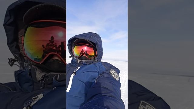 В санях 90 км