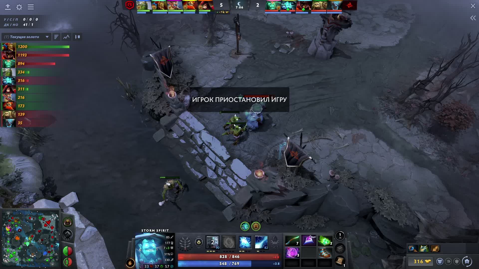 смотрим дота2