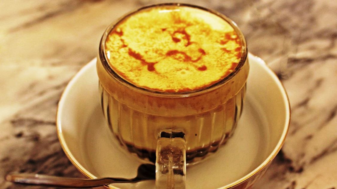 Яичный кофе