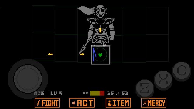 прохождение андайн с геноцидом