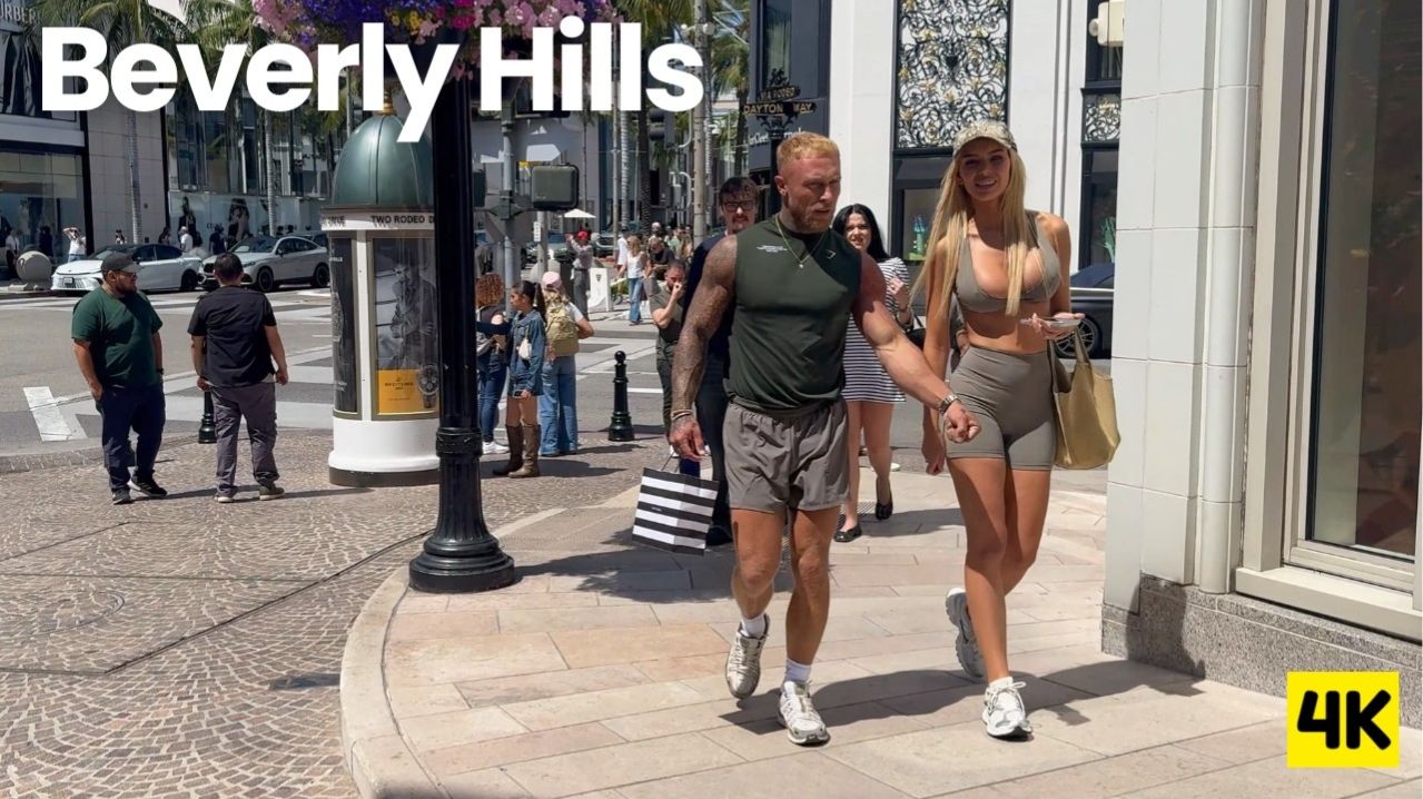 Только в Беверли-Хиллз. Красота Родео Драйв и суперкары.