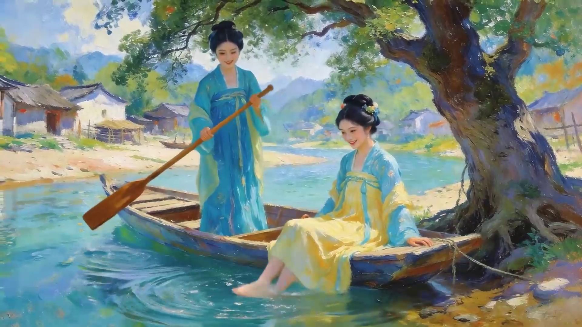 Визуальные поэмы - Если бы Моне нарисовал Панораму рек и гор