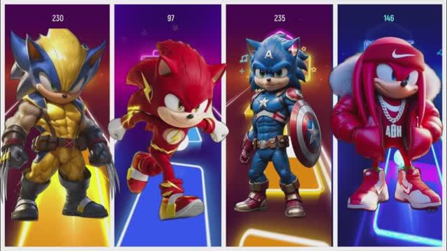 МУЛЬТИК ПРО СОНИКА Веном Соник против Капитана Ежика и Флэша 🦔⚡ КРУТАЯ БИТВА ГЕРОЕВ