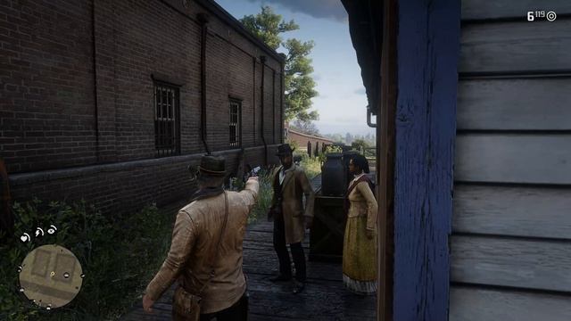 Red Dead Redemption 2 С девушками едем в Валентайн и не без приключений 7