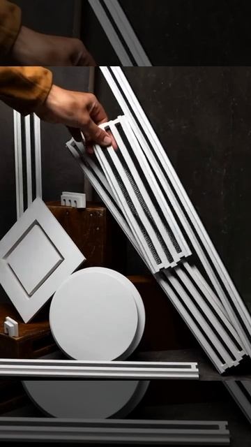 GYPSOVENT Невидимое исполнение для технических решений вентиляции и кондиционирования.