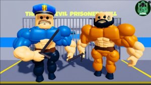 💪#ОББИ #РОБЛОКС ИЗ ТЮРЬМЫ МУСКУЛИСТОГО БАРРИ
